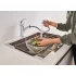 Смеситель однорычажный для мойки, GROHE Eurosmart, хром, (30305000) Смеситель однорычажный для мойки, GROHE Eurosmart, хром, (30305000)