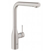Смеситель сенсорный для кухни GROHE Essence Foot Control, суперсталь (30311DC0)