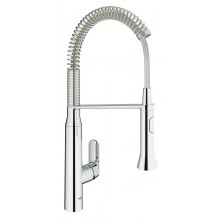 Смеситель сенсорный для кухни GROHE K7 Foot Control, хром (30312000)