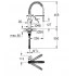 Смеситель однорычажный для мойки DN 15 GROHE Get, хром (30361000) Смеситель однорычажный для мойки DN 15 GROHE Get, хром (30361000)