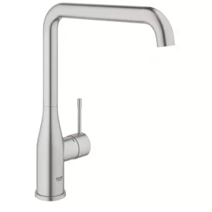Смеситель для кухонной мойки GROHE Accent с поворотным L-образным изливом, суперсталь (30423DC0) Смеситель для кухонной мойки GROHE Accent с поворотным L-образным изливом, суперсталь (30423DC0)
