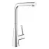 Смеситель для кухонной мойки GROHE Scala с выдвижной лейкой с 2 режимами струи, L-образный излив, хром (30441000) Смеситель для кухонной мойки GROHE Scala с выдвижной лейкой с 2 режимами струи, L-образный излив, хром (30441000)