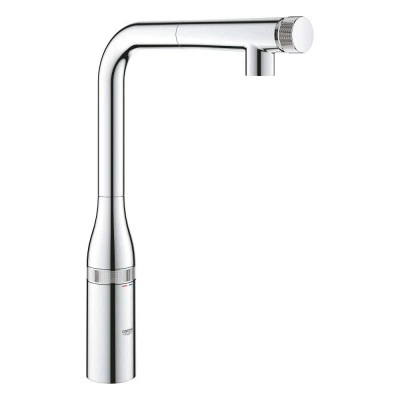 Смеситель для кухонной мойки GROHE Accent Smart Control с выдвижным L-образным изливом, хром (30444000) Смеситель для кухонной мойки GROHE Accent Smart Control с выдвижным L-образным изливом, хром (30444000)
