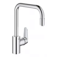 Смеситель для кухни GROHE Eurodisc Cosmopolitan, высокий излив, хром (31122004)