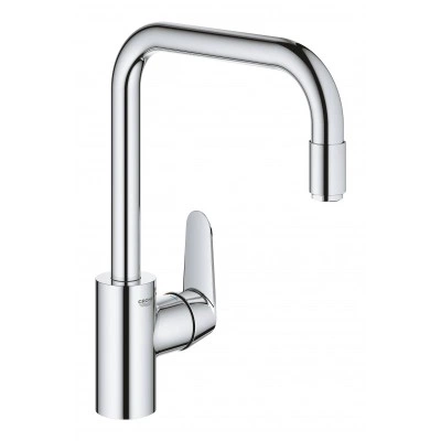 Смеситель для кухни GROHE Eurodisc Cosmopolitan, высокий излив, хром (31122004) Смеситель для кухни GROHE Eurodisc Cosmopolitan, высокий излив, хром (31122004)