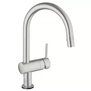 Смеситель сенсорный для кухни GROHE Minta Touch, суперсталь (31358DC1)