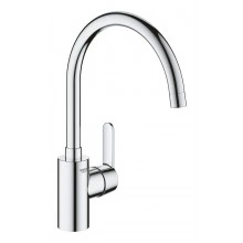 Смеситель для кухонной мойки GROHE Get с поворотным C-изливом, хром (31494001)