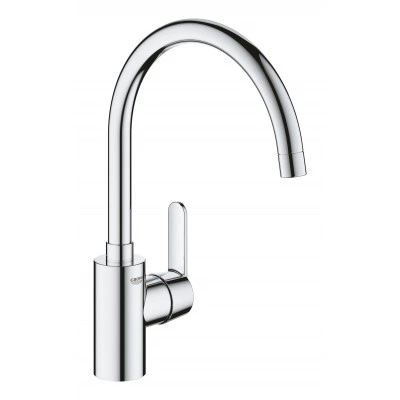 Смеситель для кухонной мойки GROHE Get с поворотным C-изливом, хром (31494001) Смеситель для кухонной мойки GROHE Get с поворотным C-изливом, хром (31494001)