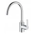 Смеситель для кухонной мойки GROHE Get с поворотным C-изливом, хром (31494001) Смеситель для кухонной мойки GROHE Get с поворотным C-изливом, хром (31494001)