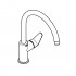 Смеситель для кухонной мойки GROHE Start Curve с высоким C-изливом, хром (31554001) Смеситель для кухонной мойки GROHE Start Curve с высоким C-изливом, хром (31554001)