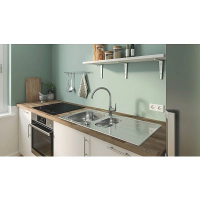 Смеситель для кухонной мойки GROHE Start Curve с высоким C-изливом, хром (31554001) Смеситель для кухонной мойки GROHE Start Curve с высоким C-изливом, хром (31554001)