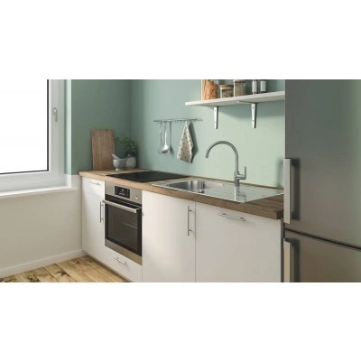 Смеситель для кухонной мойки GROHE Start Flow с высоким C-изливом, хром (31555001) Смеситель для кухонной мойки GROHE Start Flow с высоким C-изливом, хром (31555001)