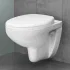 Унитаз подвесной безободковый GROHE Bau Ceramic с сиденьем без микролифта (NW0002) Унитаз подвесной безободковый GROHE Bau Ceramic с сиденьем без микролифта (NW0002)