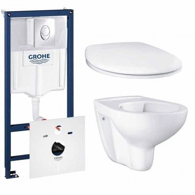 Готовый набор для туалета GROHE Bau Ceramic (NW0006) Готовый набор для туалета GROHE Bau Ceramic (NW0006)