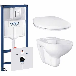 Готовый набор для туалета GROHE Bau Ceramic (NW0007) Готовый набор для туалета GROHE Bau Ceramic (NW0007)