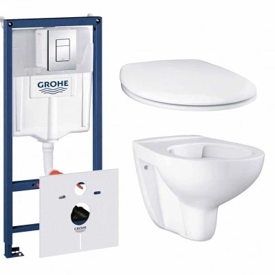 Готовый набор для туалета GROHE Bau Ceramic (NW0007) Готовый набор для туалета GROHE Bau Ceramic (NW0007)