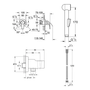 Готовый набор для туалета GROHE Bau Ceramic с панелью смыва Skate Cosmopolitan (NW0009) Готовый набор для туалета GROHE Bau Ceramic с панелью смыва Skate Cosmopolitan (NW0009)