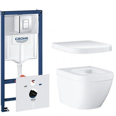 Готовый набор для туалета GROHE Euro Ceramic (NW0020-1) Готовый набор для туалета GROHE Euro Ceramic (NW0020-1)