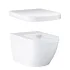 Унитаз подвесной безободковый GROHE Euro Ceramic с сиденьем без микролифта (NW0024-1) Унитаз подвесной безободковый GROHE Euro Ceramic с сиденьем без микролифта (NW0024-1)