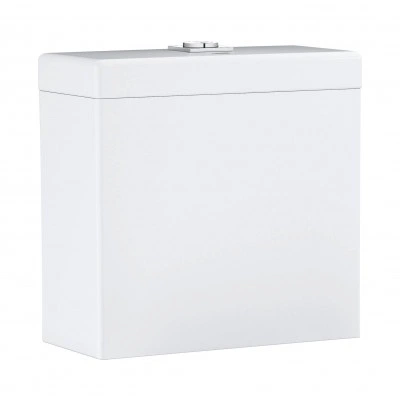 Унитаз напольный безободковый GROHE Cube Ceramic с бачком и быстросъемным сиденьем с микролифтом (NW0037) Унитаз напольный безободковый GROHE Cube Ceramic с бачком и быстросъемным сиденьем с микролифтом (NW0037)