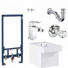 Готовый набор для туалета GROHE Cube Ceramic (NW0043)