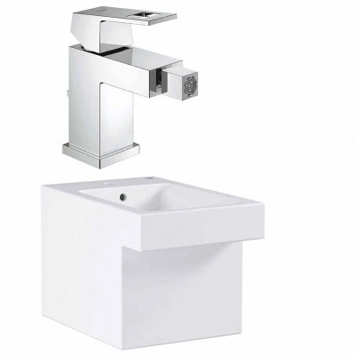 Готовый набор для туалета GROHE Cube Ceramic (NW0045) Готовый набор для туалета GROHE Cube Ceramic (NW0045)