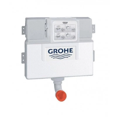 Унитаз напольный безободковый GROHE Euro Ceramic с бачком и сиденьем без микролифта (NW0054-1) Унитаз напольный безободковый GROHE Euro Ceramic с бачком и сиденьем без микролифта (NW0054-1)