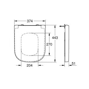 Унитаз напольный безободковый GROHE Euro Ceramic с бачком и сиденьем без микролифта (NW0058-1) Унитаз напольный безободковый GROHE Euro Ceramic с бачком и сиденьем без микролифта (NW0058-1)