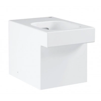 Унитаз напольный безободковый GROHE Cube Ceramic с бачком и сиденьем с микролифтом (NW0065-1) Унитаз напольный безободковый GROHE Cube Ceramic с бачком и сиденьем с микролифтом (NW0065-1)