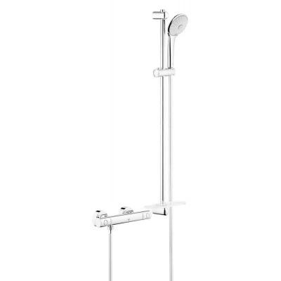 Термостат для душа с душевым гарнитуром, GROHE Grohtherm 1000 Cosmopolitan M, хром, (34321002) Термостат для душа с душевым гарнитуром, GROHE Grohtherm 1000 Cosmopolitan M, хром, (34321002)