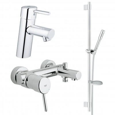 Готовый комплект для ванной комнаты GROHE Concetto (NB0012) Готовый комплект для ванной комнаты GROHE Concetto (NB0012)