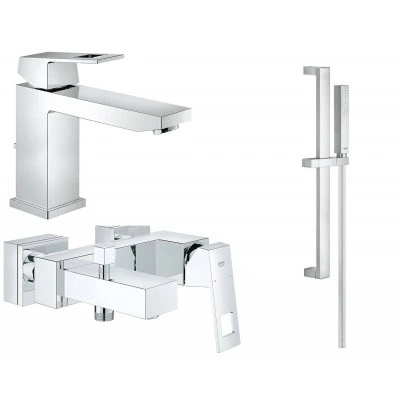 Готовый комплект для ванной комнаты GROHE Eurocube (NB0017) Готовый комплект для ванной комнаты GROHE Eurocube (NB0017)