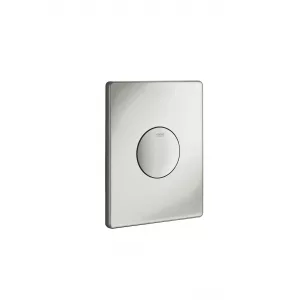 Панель смыва для унитаза GROHE Skate (1 режим смыва), матовый хром (38573P00) Панель смыва для унитаза GROHE Skate (1 режим смыва), матовый хром (38573P00)