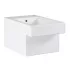 Биде подвесное GROHE Cube Ceramic, альпин-белый (3948600H) Биде подвесное GROHE Cube Ceramic, альпин-белый (3948600H)