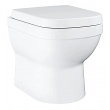 Унитаз напольный приставной GROHE Euro Ceramic, альпин-белый (39555000)