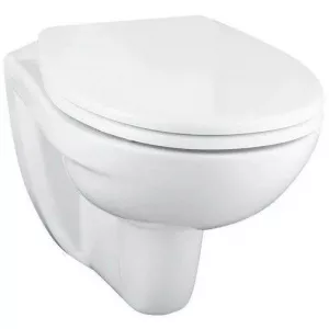 Унитаз подвесной Lecico Perth by GROHE с сиденьем, альпин-белый (491606045) Унитаз подвесной Lecico Perth by GROHE с сиденьем, альпин-белый (491606045)