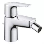 Смеситель однорычажный для биде GROHE QuickFix Start Edge с донным клапаном, хром, (23345001)