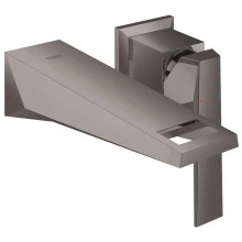 Смеситель для раковины GROHE Allure Brilliant , настенный монтаж, верхняя монтажная часть, темный графит глянец (19781A00)
