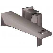Смеситель для раковины GROHE Allure Brilliant, настенный монтаж, верхняя монтажная часть, темный графит глянец (19783A00)