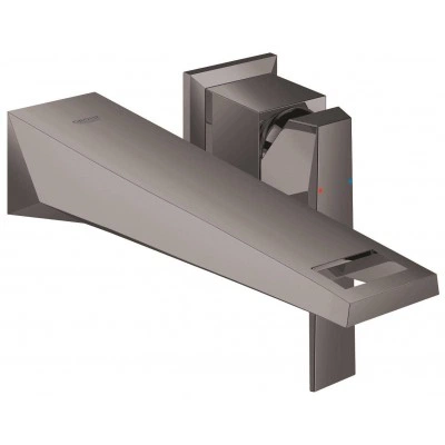 Смеситель для раковины GROHE Allure Brilliant, настенный монтаж, верхняя монтажная часть, темный графит глянец (19783A00) Смеситель для раковины GROHE Allure Brilliant, настенный монтаж, верхняя монтажная часть, темный графит глянец (19783A00)