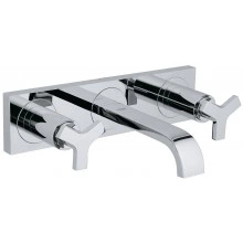 Внешняя часть смесителя для раковины GROHE Allure (3 отверстия), хром (20190000)