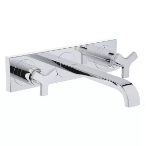 Внешняя часть смесителя для раковины GROHE Allure (3 отверстия) вынос 220 мм, хром (20192000) Внешняя часть смесителя для раковины GROHE Allure (3 отверстия) вынос 220 мм, хром (20192000)