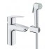 Смеситель для раковины однорычажный GROHE QuickFix Start, с гигиеническим душем, S-Size, хром, (23123003) Смеситель для раковины однорычажный GROHE QuickFix Start, с гигиеническим душем, S-Size, хром, (23123003)