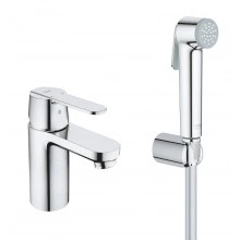 Смеситель для раковины GROHE Get с цепочкой и гигиеническим душем (23238000)