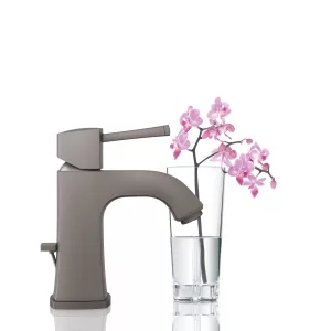 Смеситель для раковины GROHE Grandera с донным клапаном, темный графит матовый (23303AL0) Смеситель для раковины GROHE Grandera с донным клапаном, темный графит матовый (23303AL0)