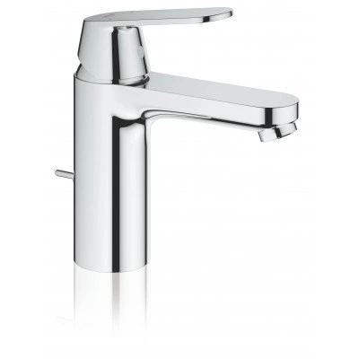 Смеситель для раковины GROHE Eurosmart Cosmopolitan с донным клапаном, средний излив, хром (2332500D) Смеситель для раковины GROHE Eurosmart Cosmopolitan с донным клапаном, средний излив, хром (2332500D)