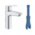 Смеситель для раковины однорычажный GROHE QuickFix Start с донным клапаном, M-Size, хром, (23455002) Смеситель для раковины однорычажный GROHE QuickFix Start с донным клапаном, M-Size, хром, (23455002)