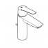 Смеситель для раковины однорычажный GROHE QuickFix Start с донным клапаном, M-Size, хром, (23455002) Смеситель для раковины однорычажный GROHE QuickFix Start с донным клапаном, M-Size, хром, (23455002)