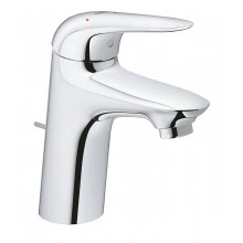 Смеситель для раковины GROHE Wave, S-Size,с энергосберегающим картриджем, хром (23581001)