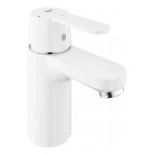Смеситель для раковины GROHE Get с нажимным донным клапаном, белая луна (23586LS0)